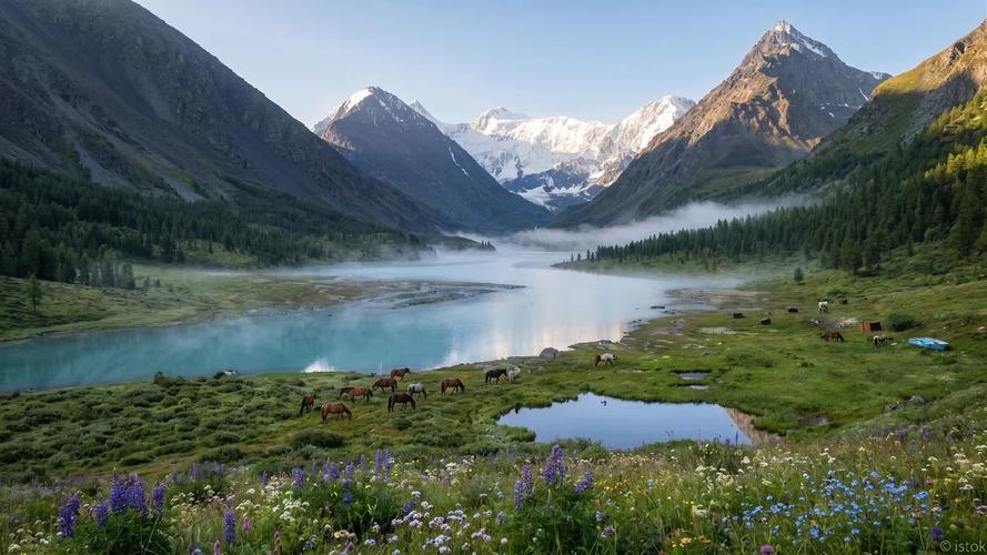 Золотые закаты Горного Алтая