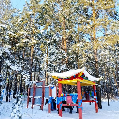 Байкал в снежной сказке